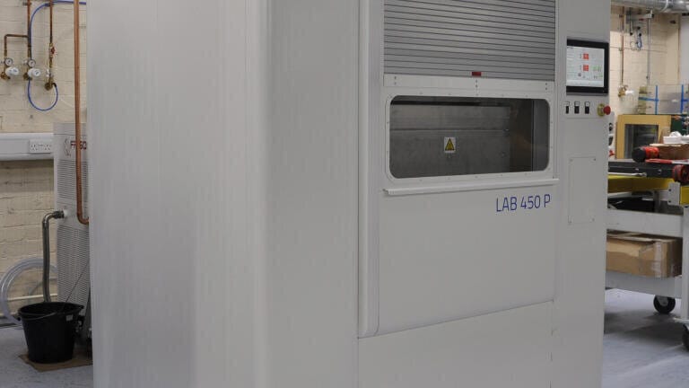 Heated Platen Press and Chiller Installed at the University of Edinburgh for Advanced Composite Sample Research